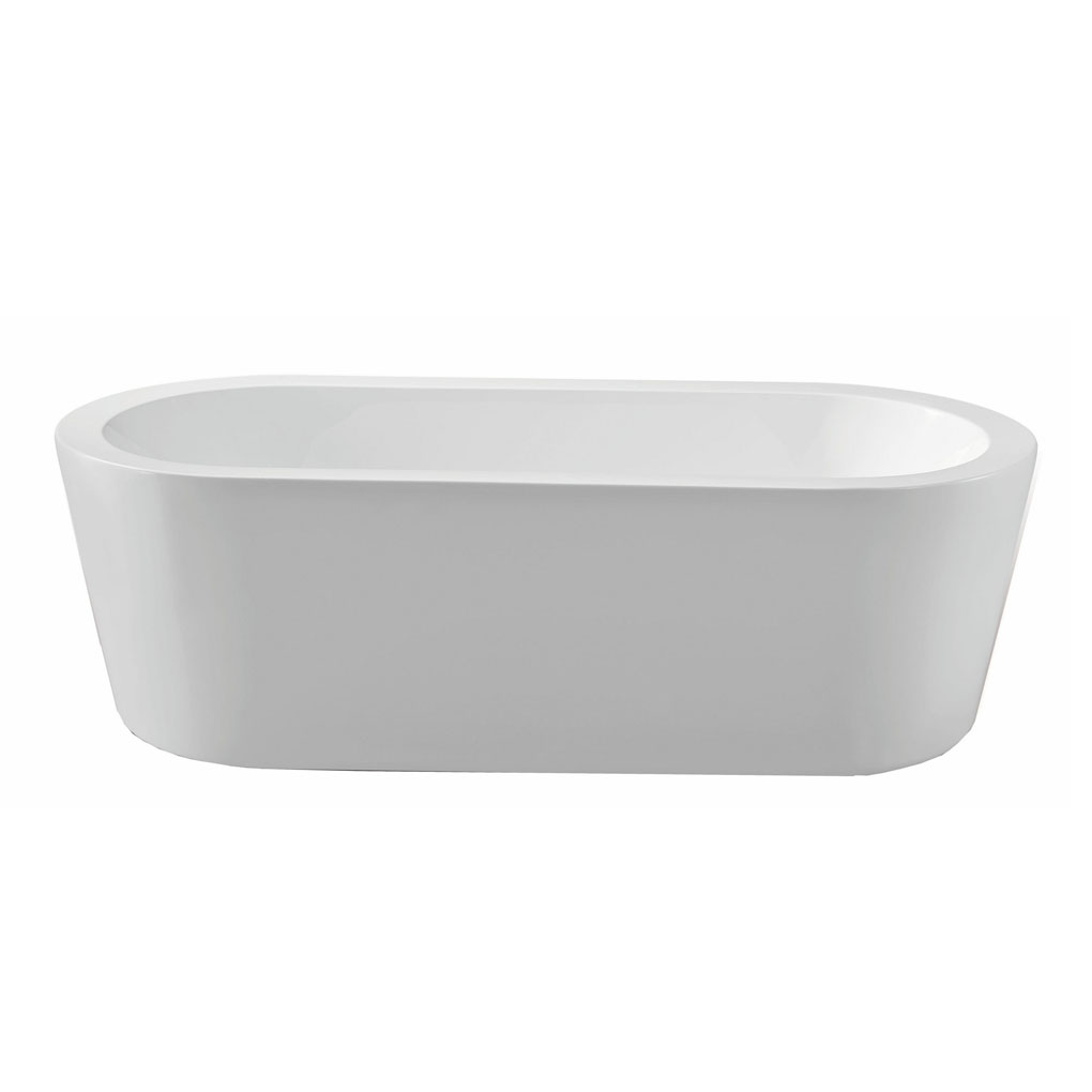 Wiesbaden Bianco Vrijstaand Ligbad Acryl Glans Wit 178cm